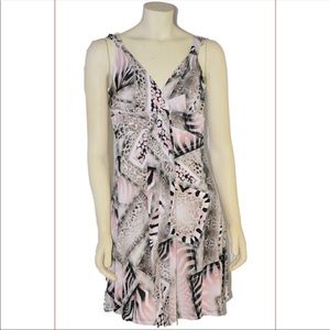 Purple Rain Snakeskin/Leopard Print Dress